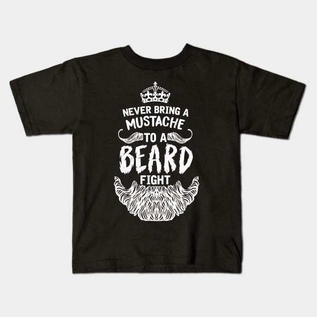 Beard Kids T-Shirt by blueavocado